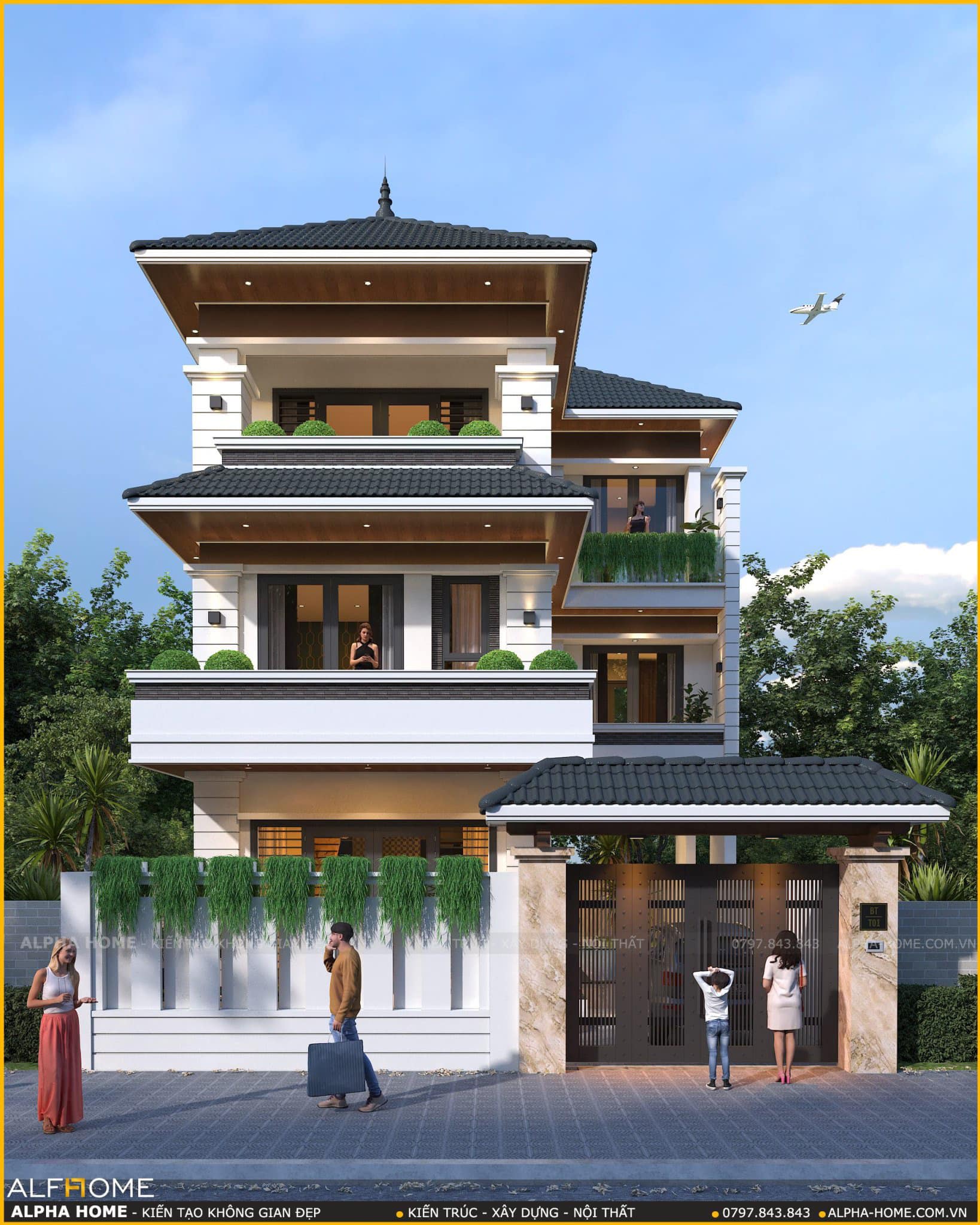 động thổ villa trần sâm